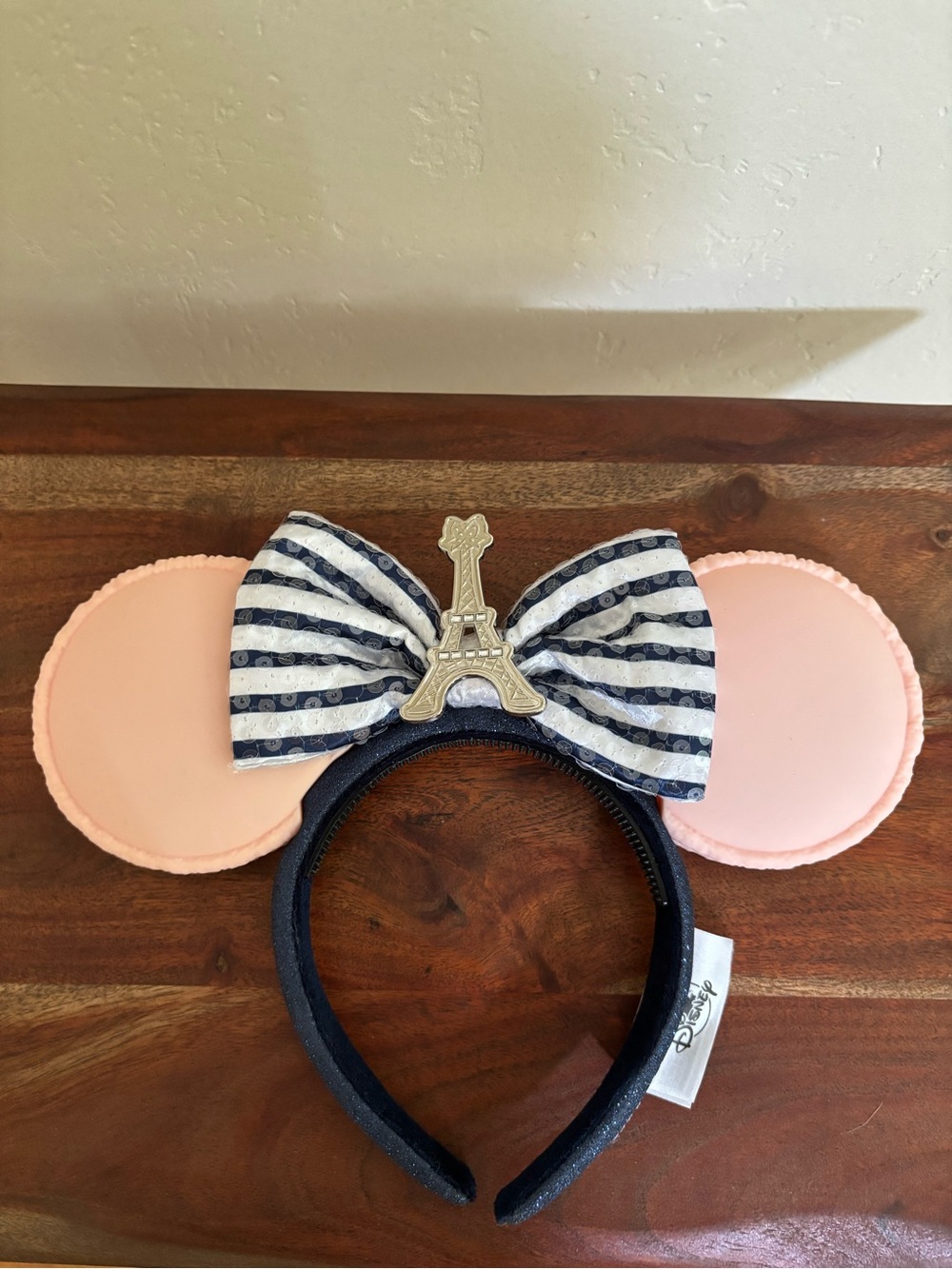 Disney Pink macaroon Minnie Ears Headband